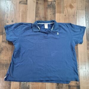 Disney Embroidered Mickey Women's Blue Polo Sz.XXL